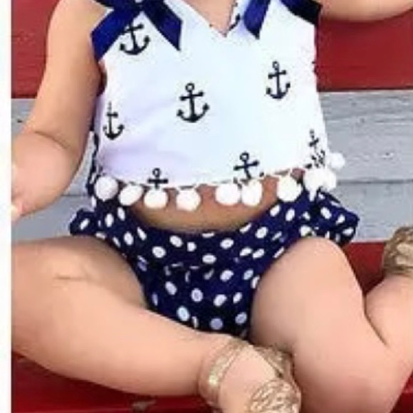 Girls 3 piece anchor set - Picture 2 of 2